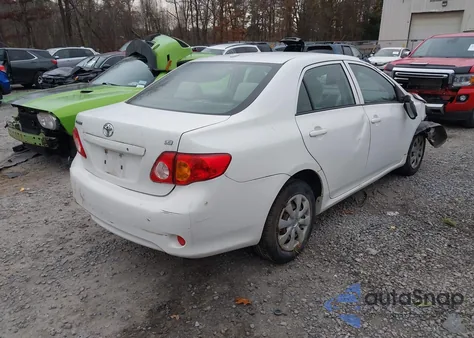 2009 Toyota Corolla Le z USA, uszkodzony, nr VIN JTDBL40E799021441
